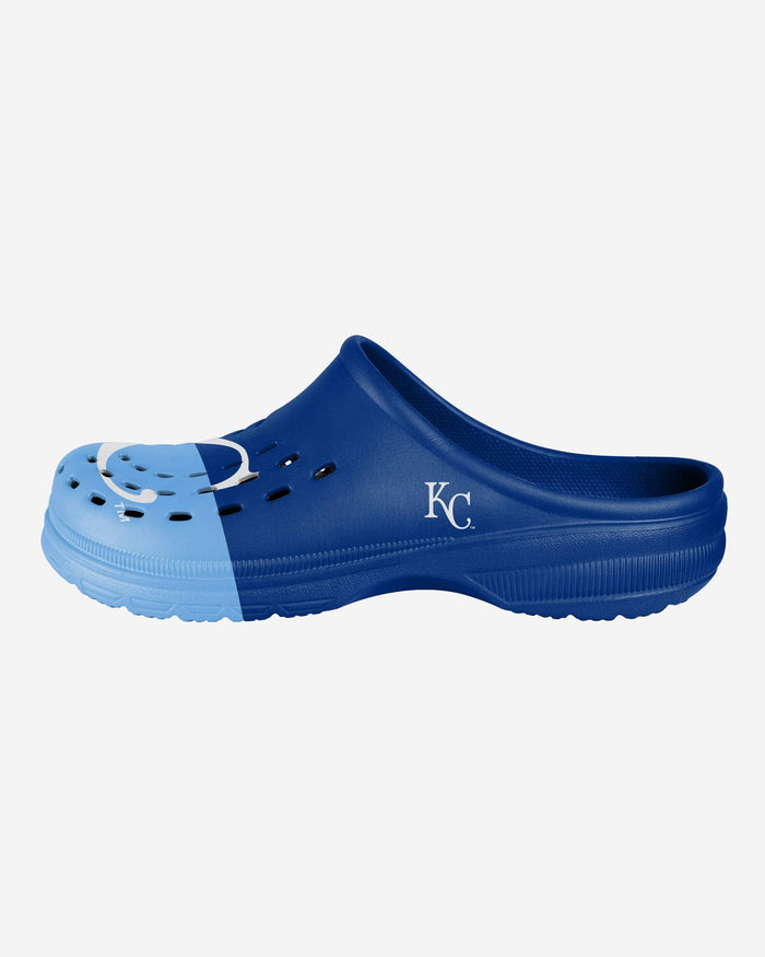 Kansas City Royals Mens Colorblock Big Logo Clog FOCO S - FOCO.com