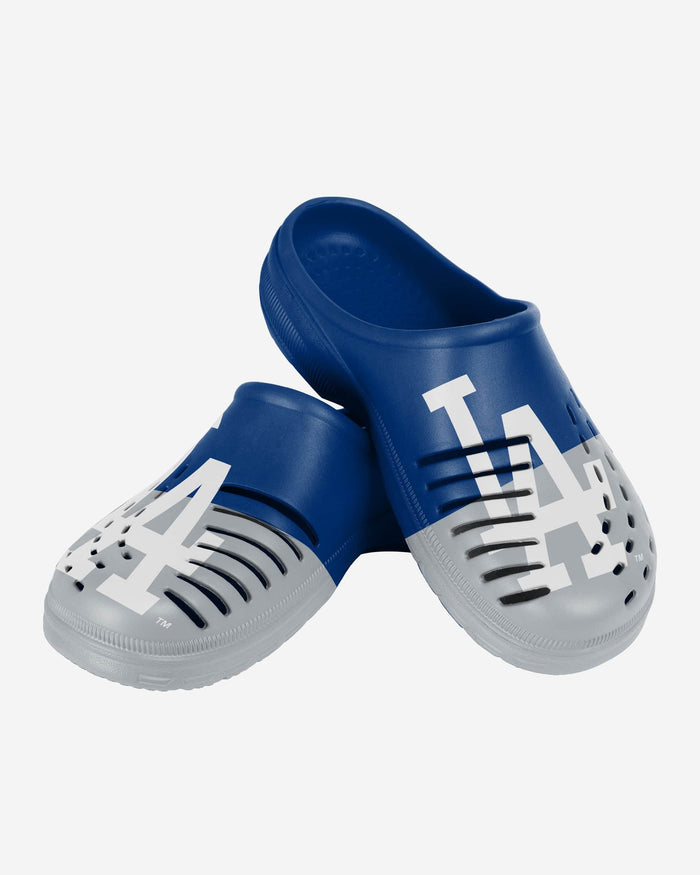 Los Angeles Dodgers Mens Colorblock Big Logo Clog FOCO - FOCO.com