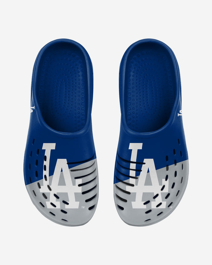 Los Angeles Dodgers Mens Colorblock Big Logo Clog FOCO - FOCO.com