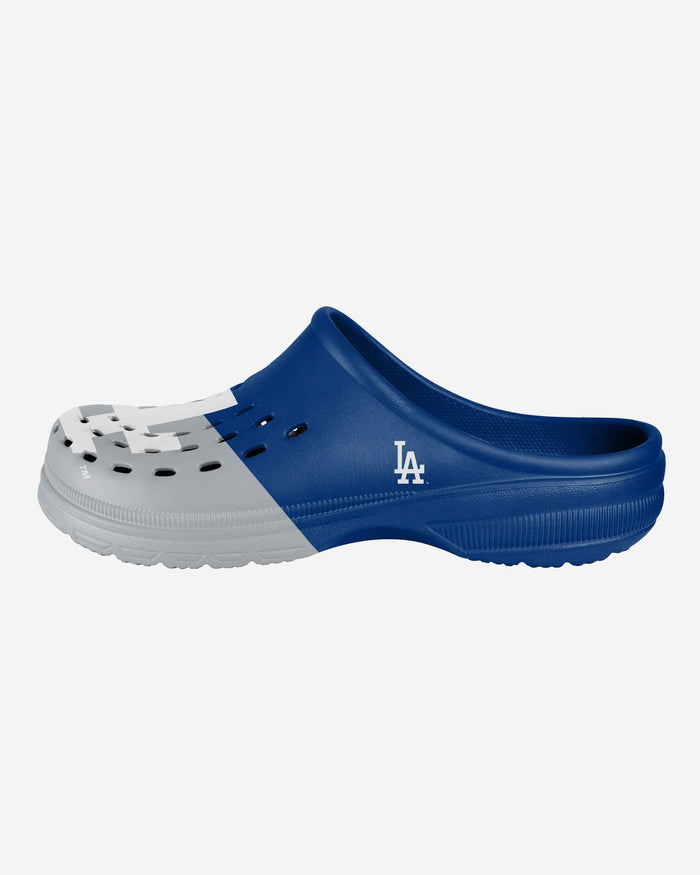 Los Angeles Dodgers Mens Colorblock Big Logo Clog FOCO S - FOCO.com