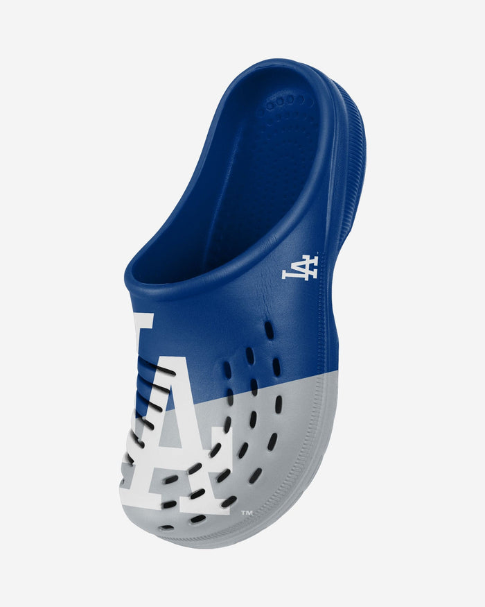 Los Angeles Dodgers Mens Colorblock Big Logo Clog FOCO - FOCO.com