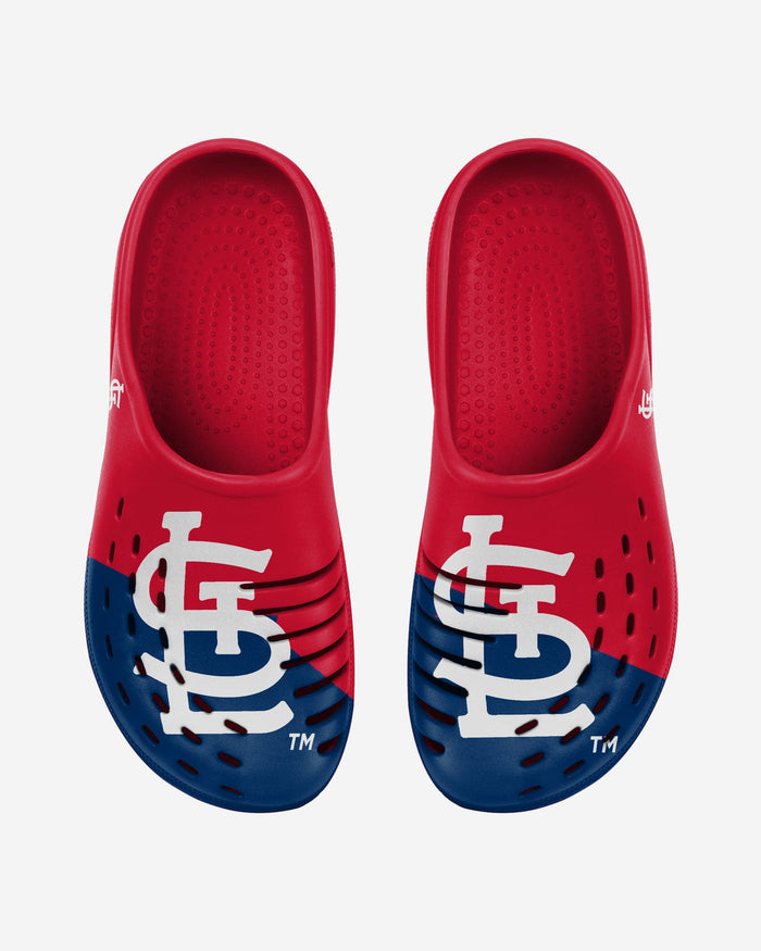 St. Louis Cardinals Mens Colorblock Big Logo Clog FOCO - FOCO.com