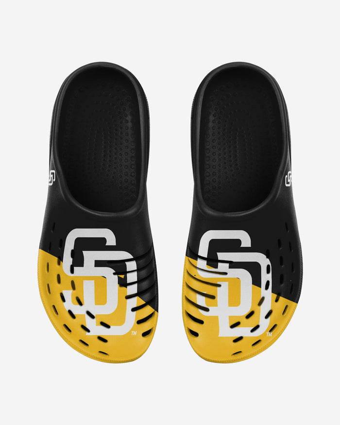 San Diego Padres Mens Colorblock Big Logo Clog FOCO - FOCO.com