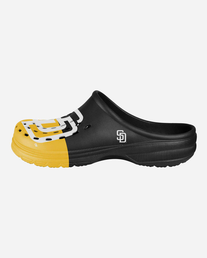 San Diego Padres Mens Colorblock Big Logo Clog FOCO S - FOCO.com