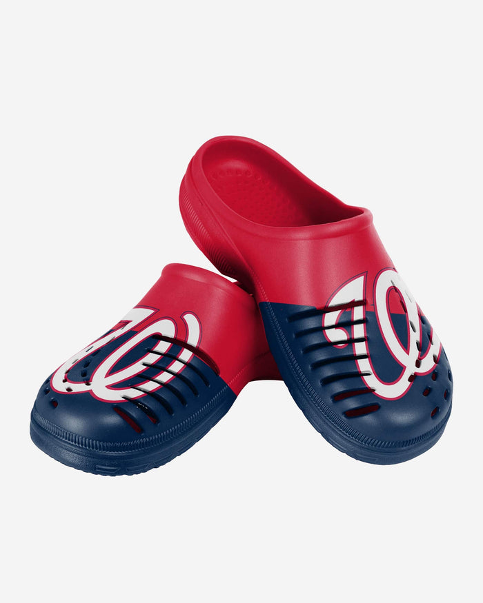 Washington Nationals Mens Colorblock Big Logo Clog FOCO - FOCO.com