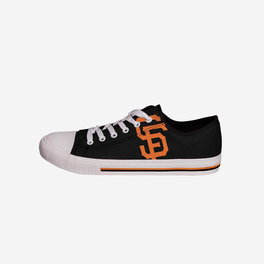 San Francisco Giants Mens Low Top Big Logo Canvas Shoe FOCO - FOCO.com