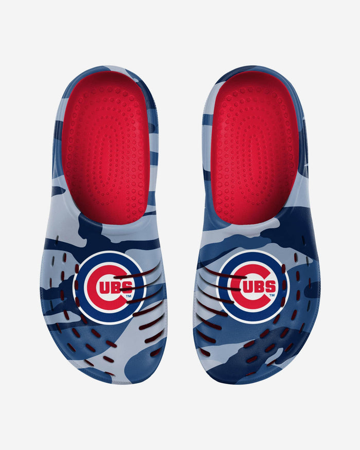 Chicago Cubs Tonal Camo Clog FOCO - FOCO.com