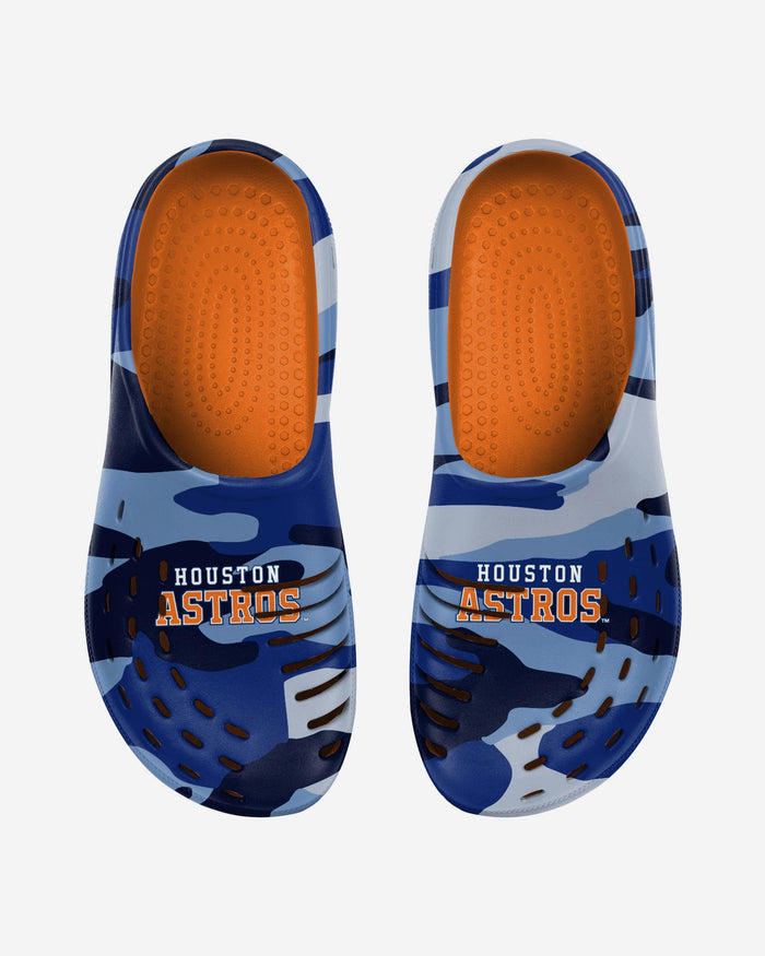 Houston Astros Tonal Camo Clog FOCO - FOCO.com