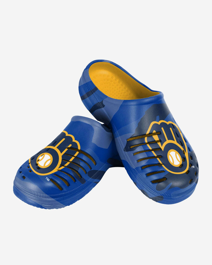 Milwaukee Brewers Tonal Camo Clog FOCO - FOCO.com