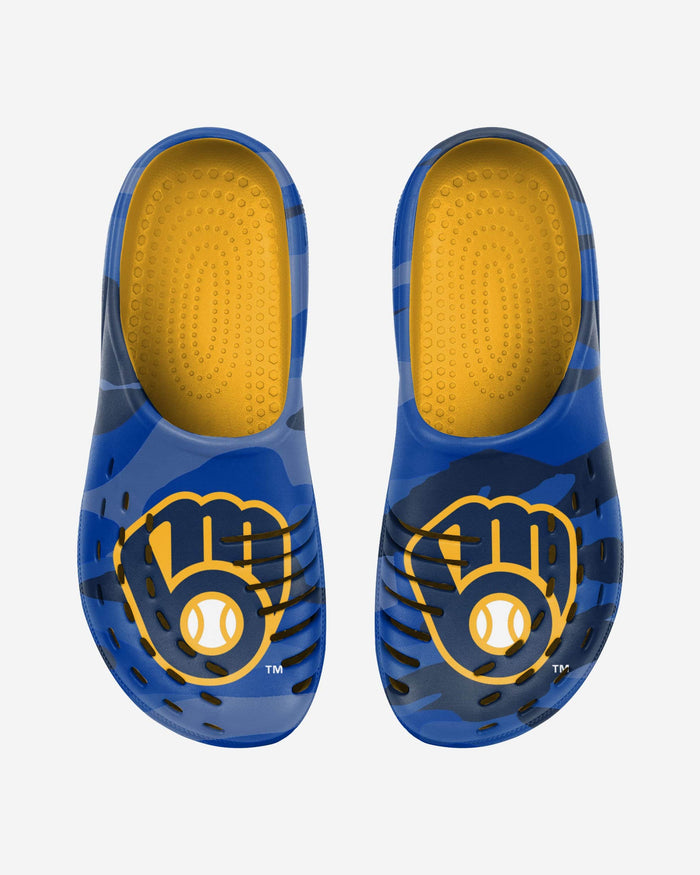 Milwaukee Brewers Tonal Camo Clog FOCO - FOCO.com