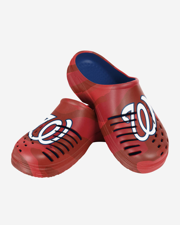 Washington Nationals Tonal Camo Clog FOCO - FOCO.com