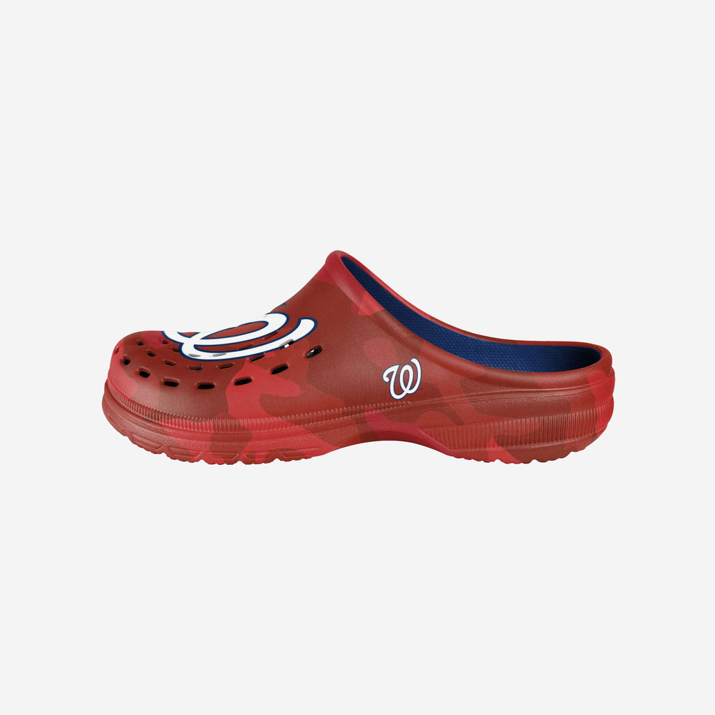 Washington Nationals Tonal Camo Clog FOCO S - FOCO.com