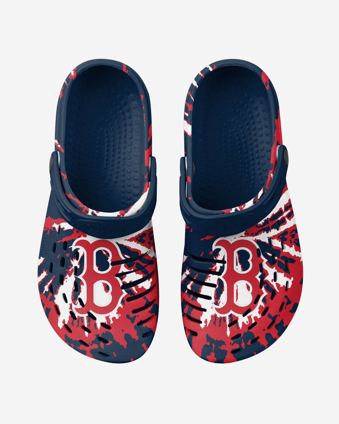 Boston Red Sox Tie-Dye Clog With Strap FOCO - FOCO.com