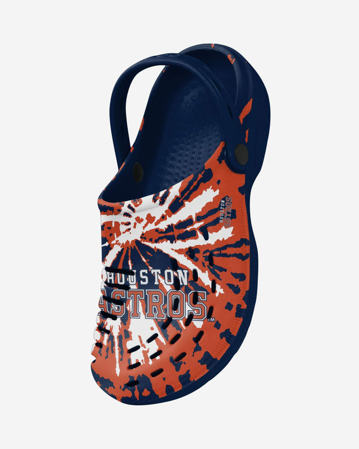 Houston Astros Tie-Dye Clog With Strap FOCO - FOCO.com