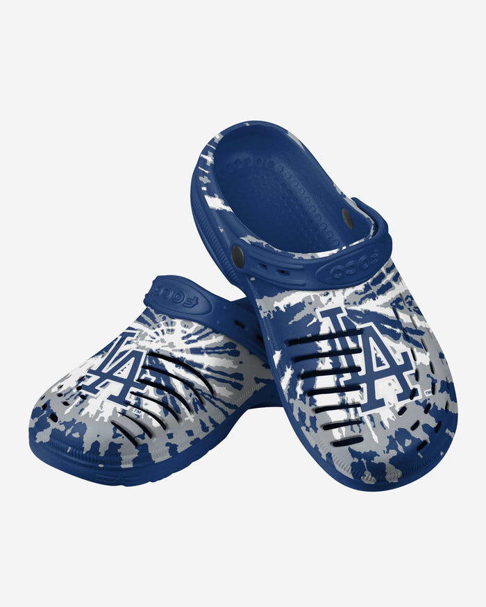 Los Angeles Dodgers Tie-Dye Clog With Strap FOCO - FOCO.com