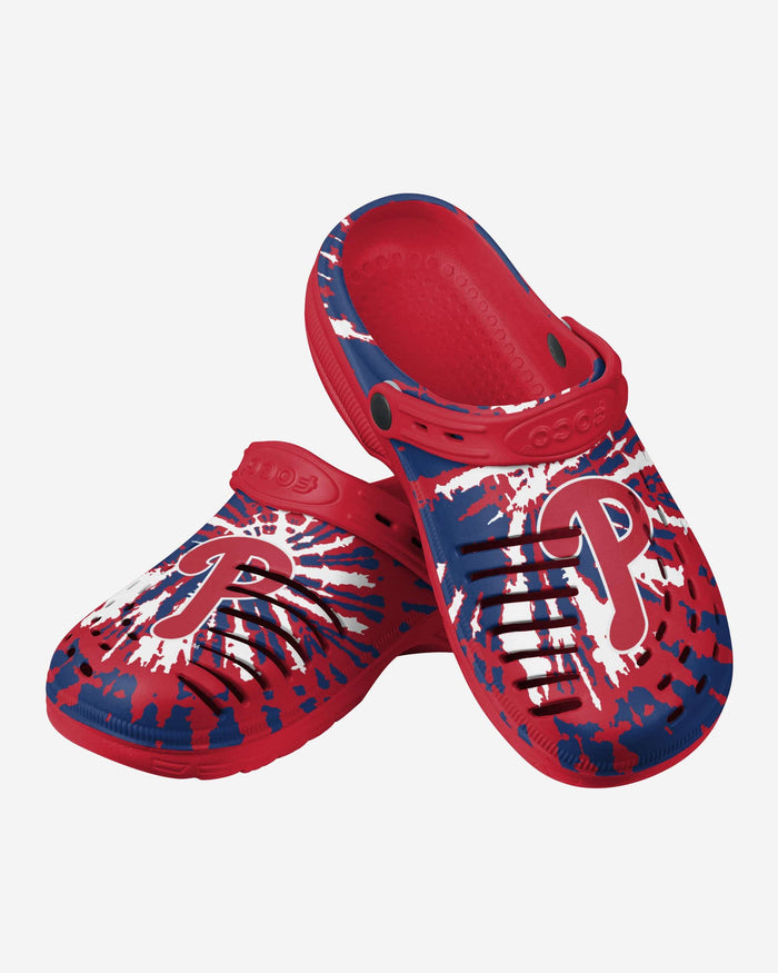 Philadelphia Phillies Tie-Dye Clog With Strap FOCO - FOCO.com