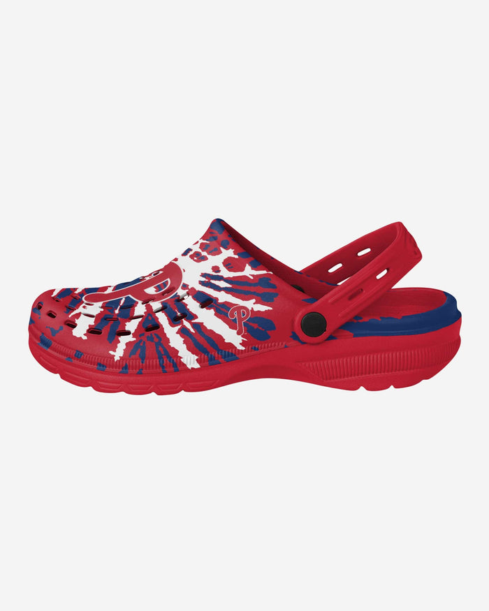 Philadelphia Phillies Tie-Dye Clog With Strap FOCO S - FOCO.com