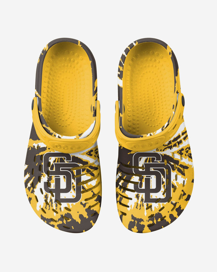 San Diego Padres Tie-Dye Clog With Strap FOCO - FOCO.com