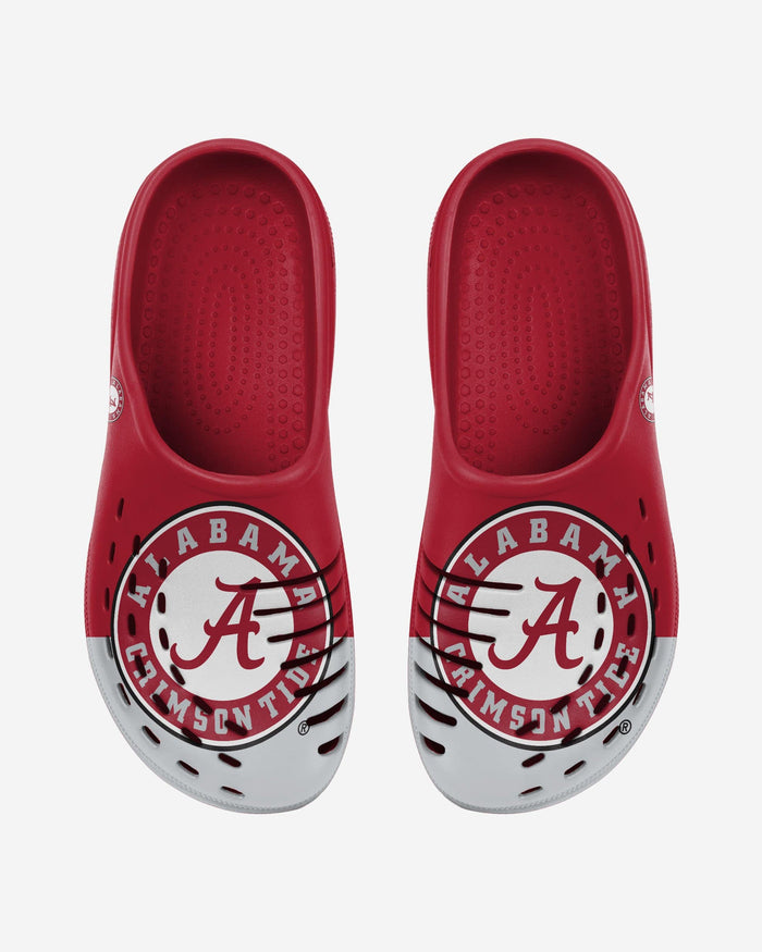 Alabama Crimson Tide Colorblock Big Logo Clog FOCO S - FOCO.com