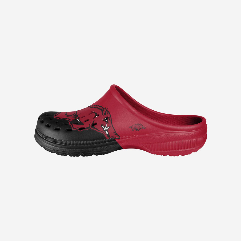 Arkansas Razorbacks Colorblock Big Logo Clog FOCO - FOCO.com