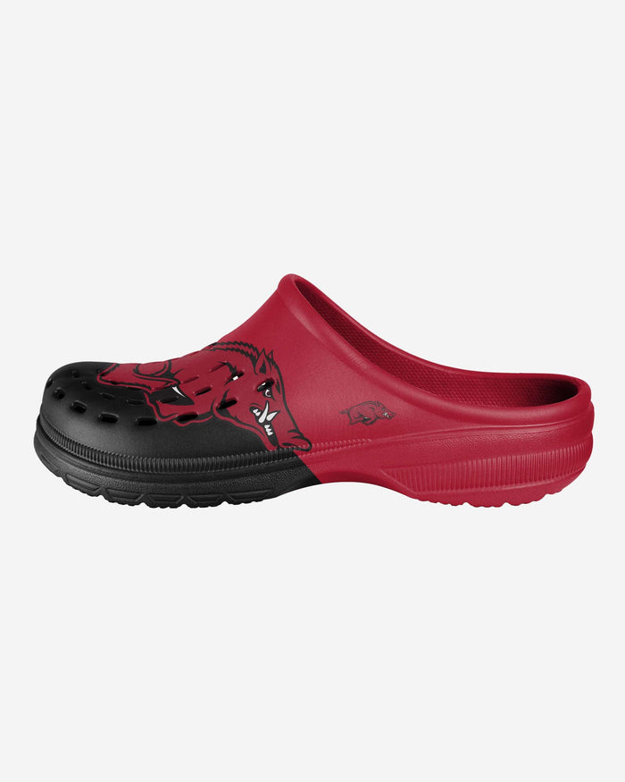 Arkansas Razorbacks Colorblock Big Logo Clog FOCO - FOCO.com