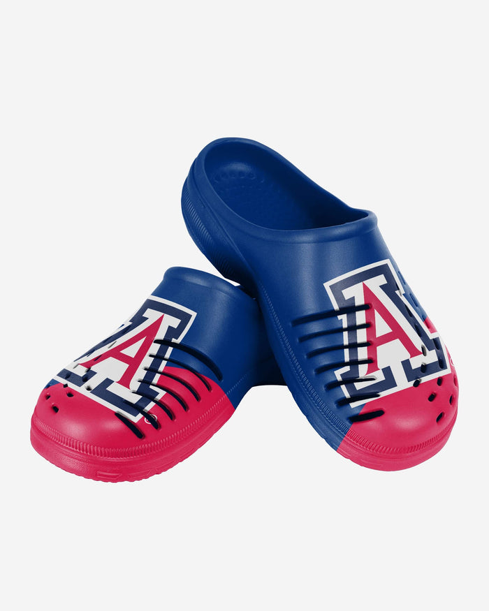 Arizona Wildcats Colorblock Big Logo Clog FOCO - FOCO.com