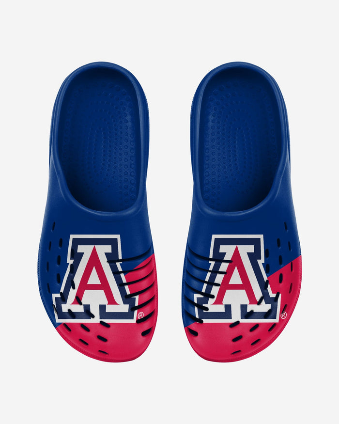 Arizona Wildcats Colorblock Big Logo Clog FOCO - FOCO.com