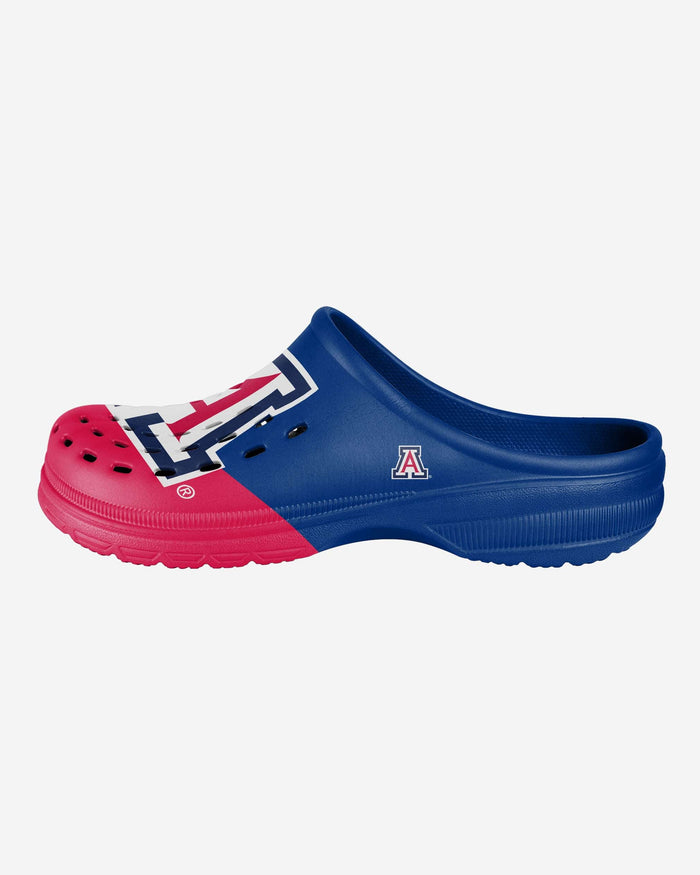 Arizona Wildcats Colorblock Big Logo Clog FOCO S - FOCO.com