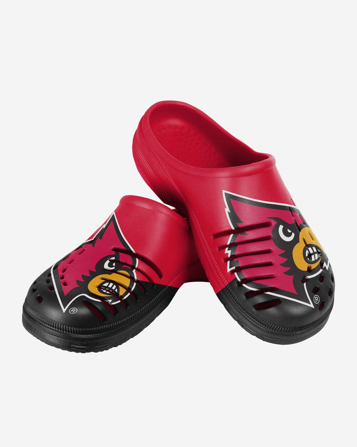 Louisville Cardinals Colorblock Big Logo Clog FOCO - FOCO.com