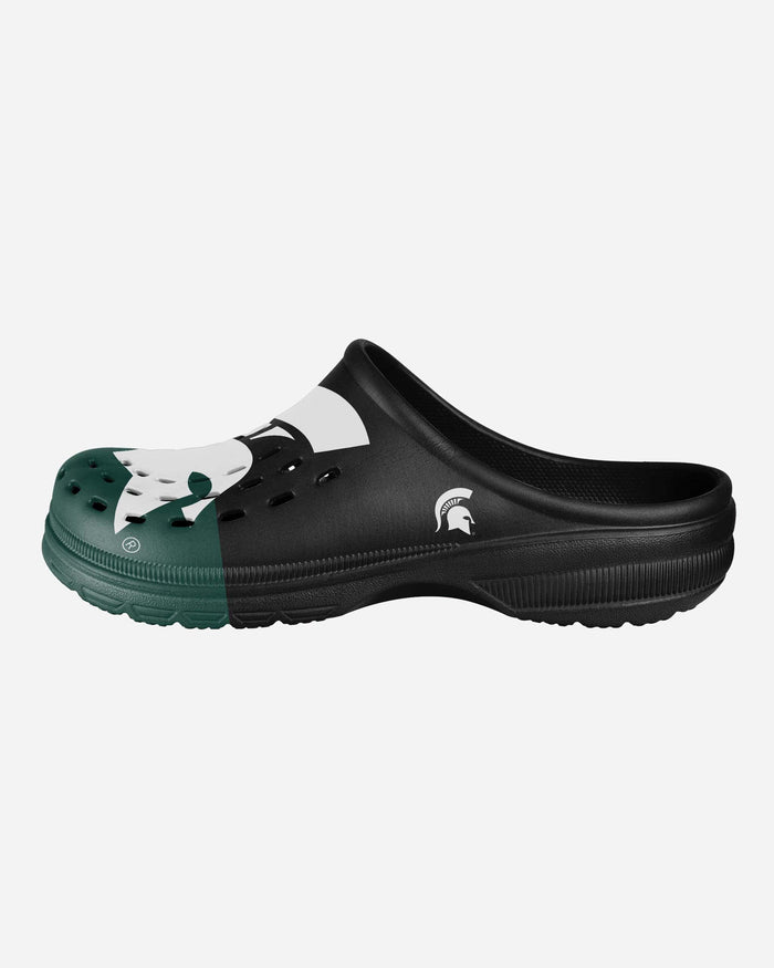 Michigan State Spartans Colorblock Big Logo Clog FOCO - FOCO.com