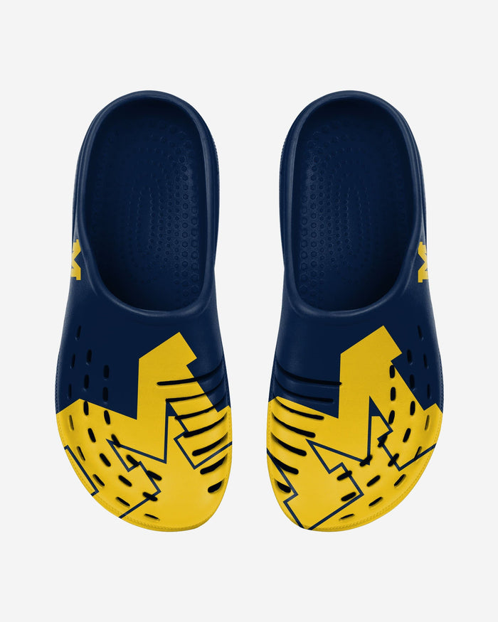 Michigan Wolverines Colorblock Big Logo Clog FOCO S - FOCO.com