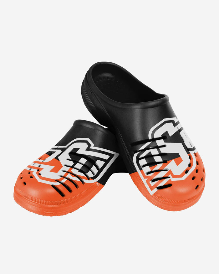 Oklahoma State Cowboys Colorblock Big Logo Clog FOCO - FOCO.com