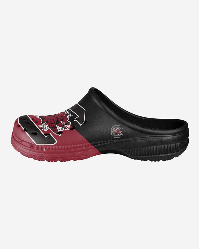 South Carolina Gamecocks Colorblock Big Logo Clog FOCO - FOCO.com