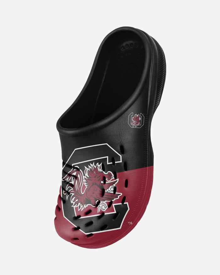 South Carolina Gamecocks Colorblock Big Logo Clog FOCO - FOCO.com