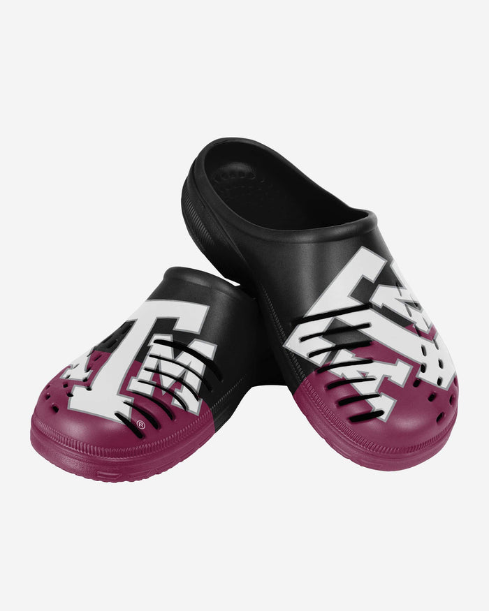 Texas A&M Aggies Colorblock Big Logo Clog FOCO - FOCO.com