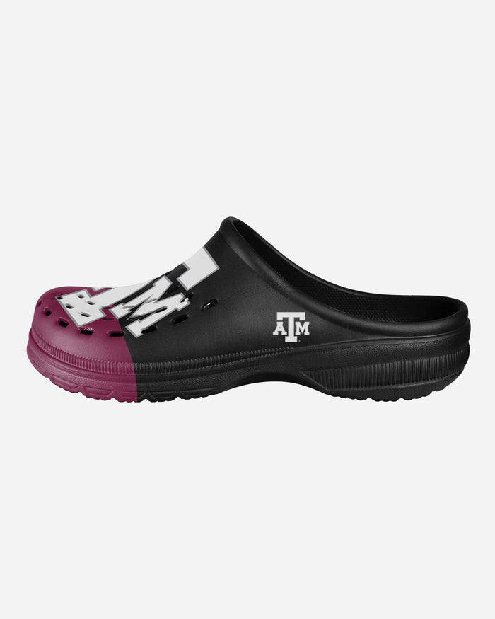 Texas A&M Aggies Colorblock Big Logo Clog FOCO - FOCO.com