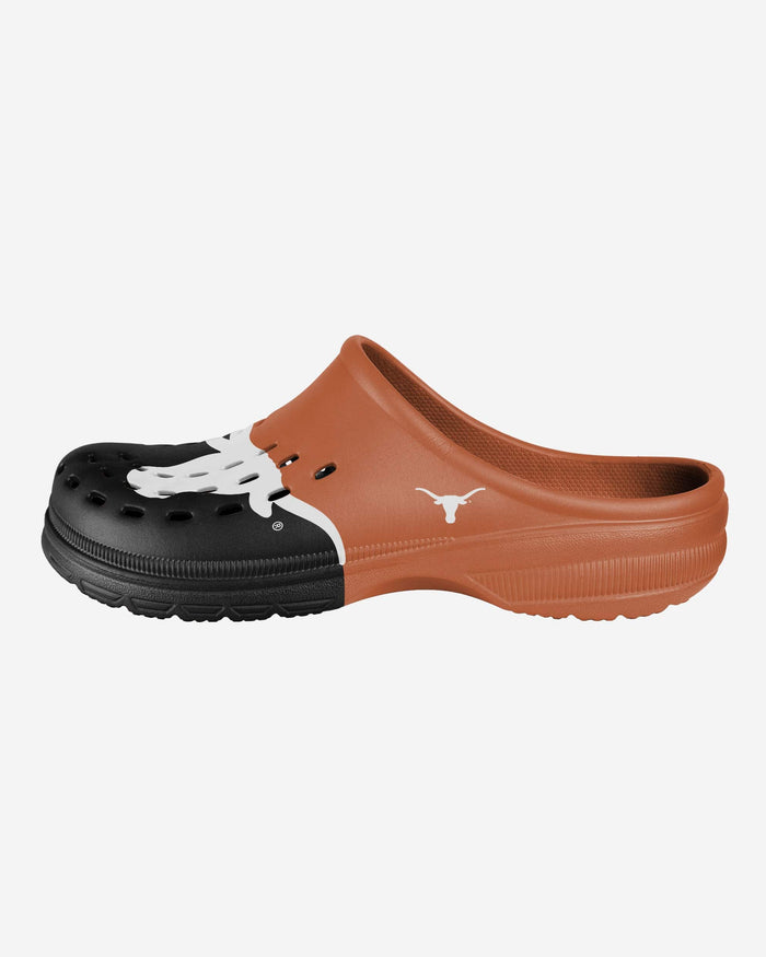 Texas Longhorns Colorblock Big Logo Clog FOCO S - FOCO.com