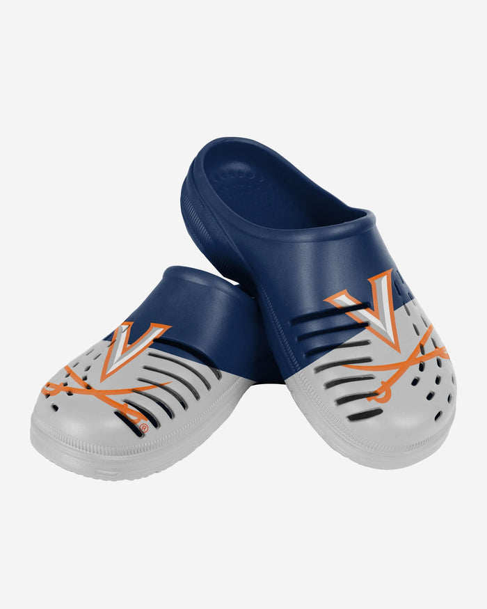 Virginia Cavaliers Colorblock Big Logo Clog FOCO - FOCO.com