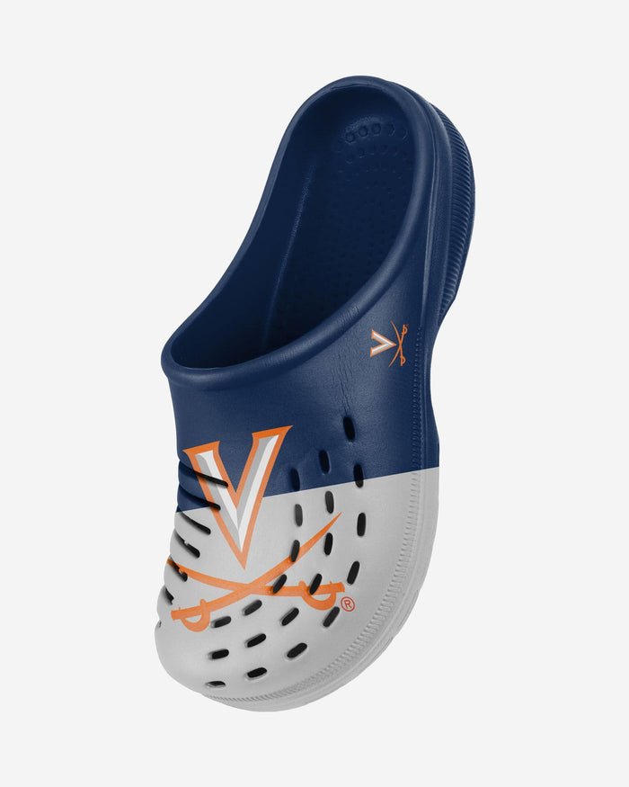 Virginia Cavaliers Colorblock Big Logo Clog FOCO - FOCO.com