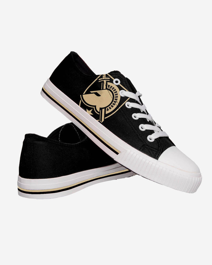 Army Black Knights Mens Low Top Big Logo Canvas Shoe FOCO - FOCO.com