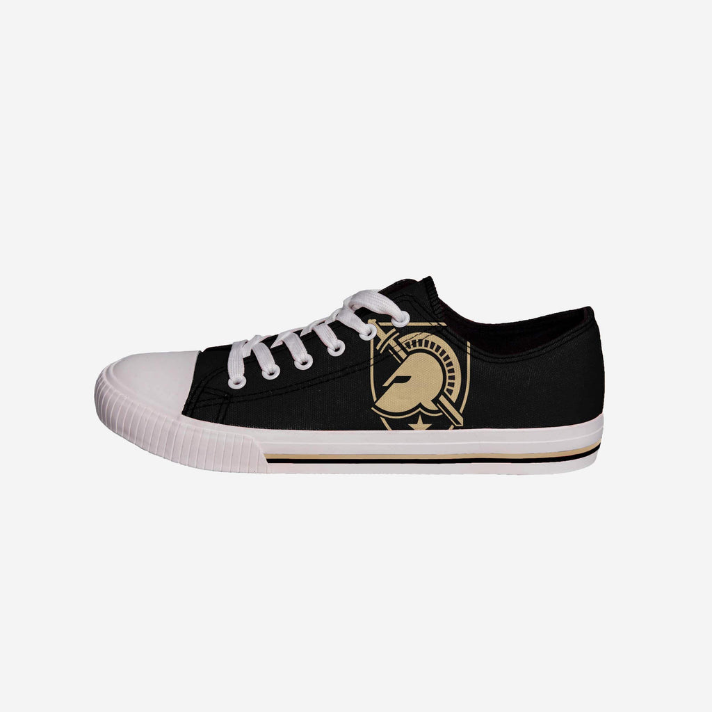 Army Black Knights Mens Low Top Big Logo Canvas Shoe FOCO - FOCO.com