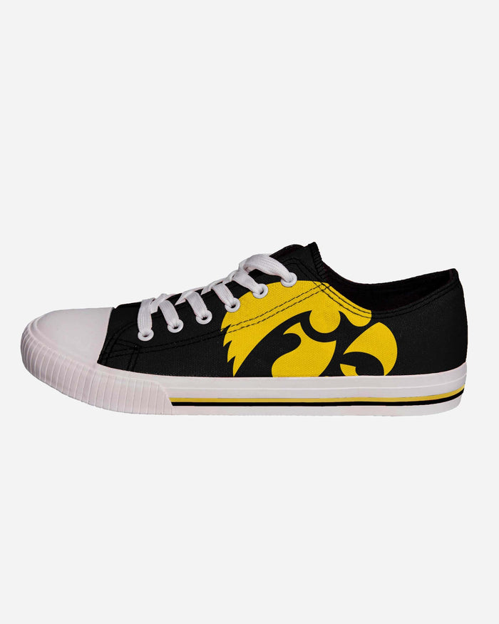 Iowa Hawkeyes Mens Low Top Big Logo Canvas Shoe FOCO - FOCO.com