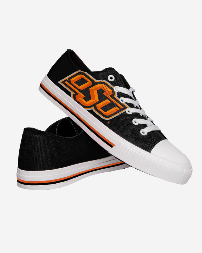 Oklahoma State Cowboys Mens Low Top Big Logo Canvas Shoe FOCO - FOCO.com