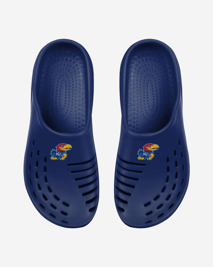 Kansas Jayhawks Mens Solid Clog FOCO - FOCO.com