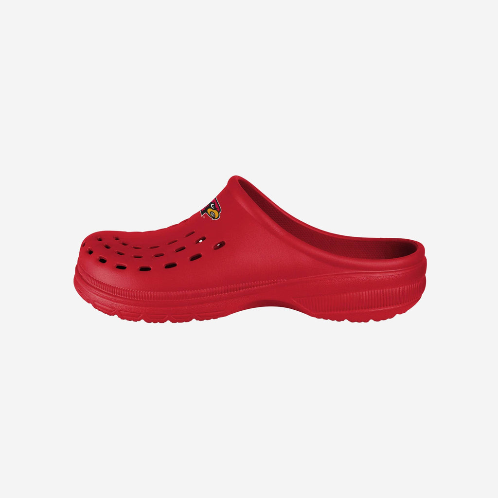 Louisville Cardinals Mens Solid Clog FOCO S - FOCO.com