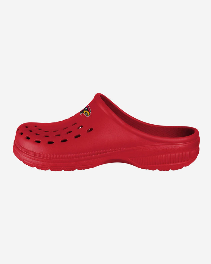 Louisville Cardinals Mens Solid Clog FOCO S - FOCO.com