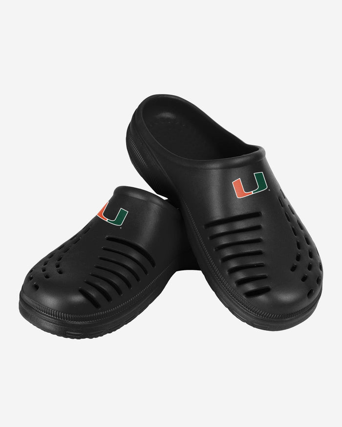 Miami Hurricanes Mens Solid Clog FOCO - FOCO.com