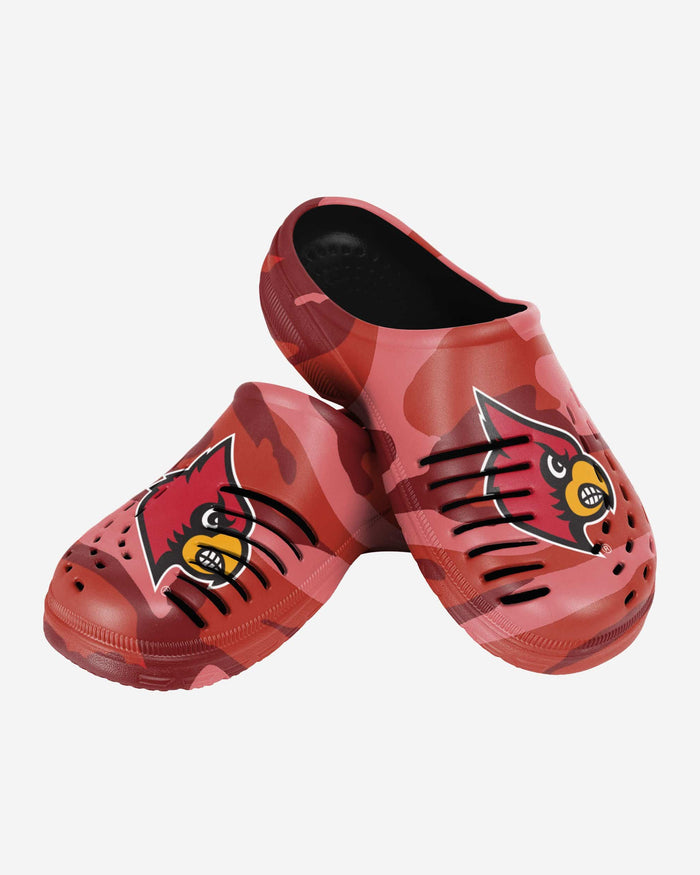 Louisville Cardinals Tonal Camo Clog FOCO - FOCO.com