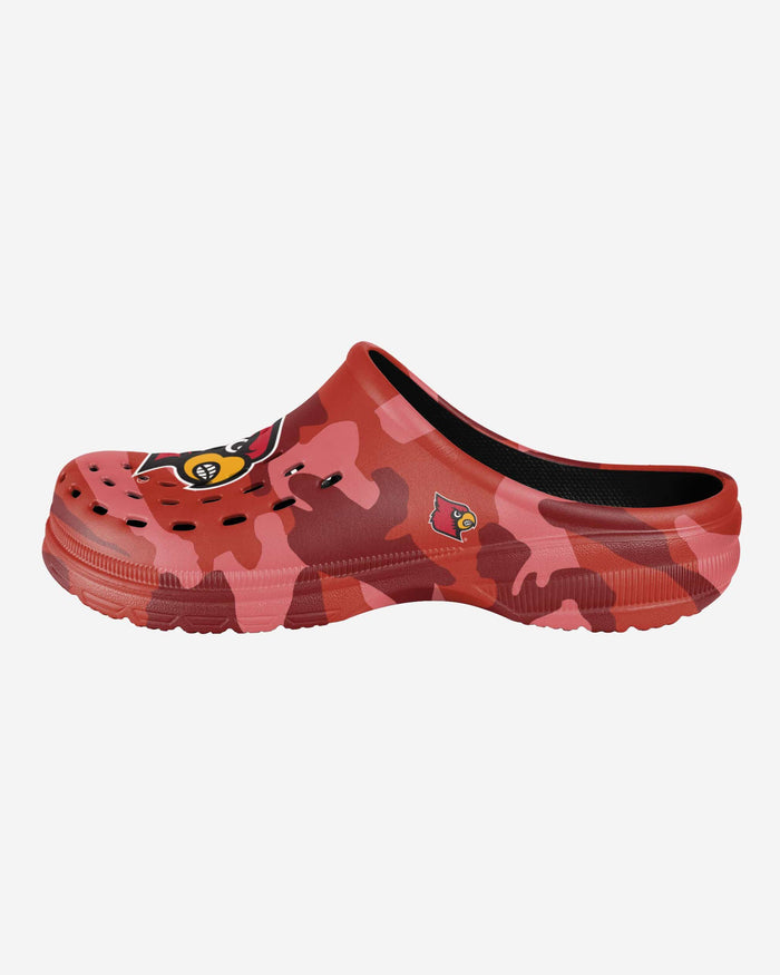 Louisville Cardinals Tonal Camo Clog FOCO S - FOCO.com