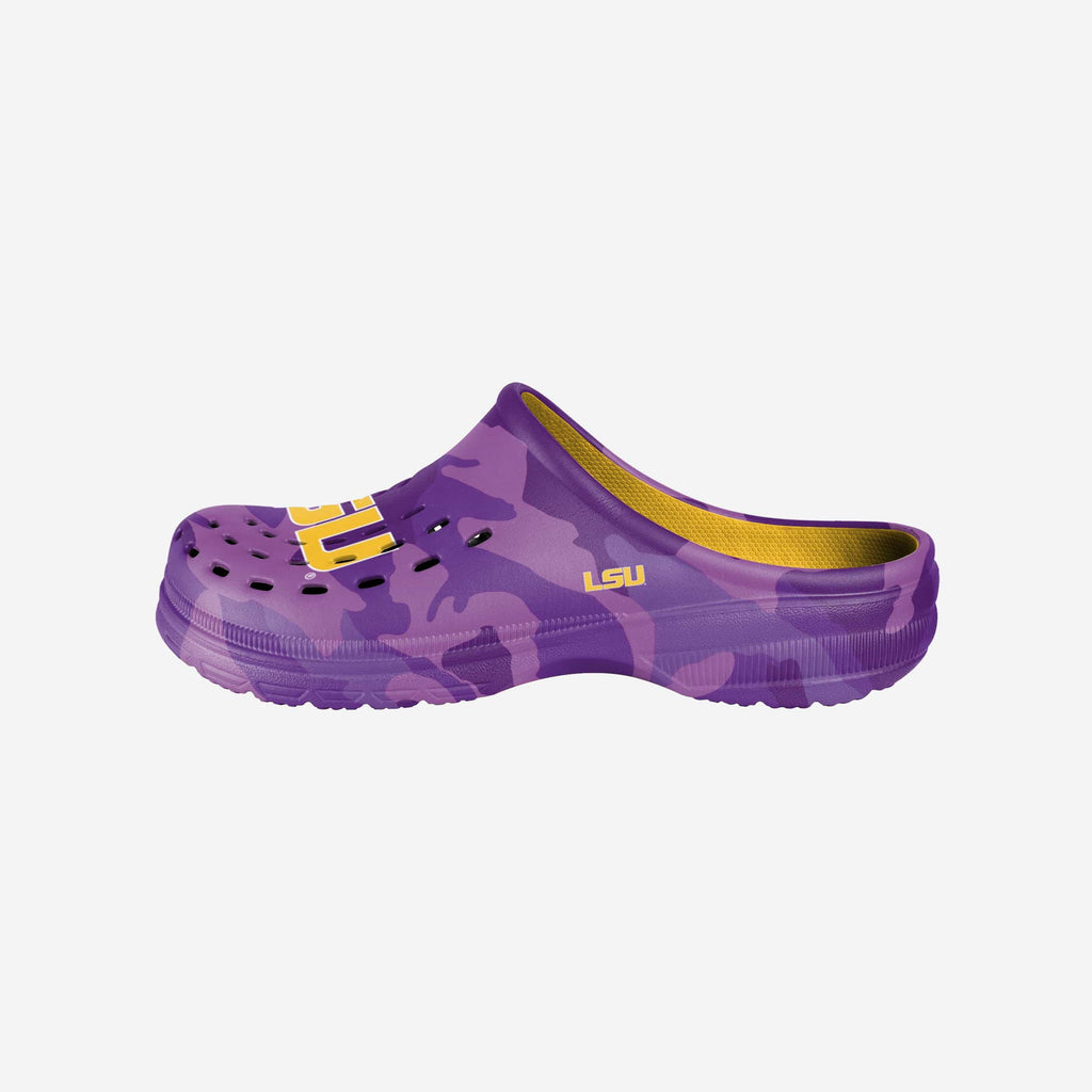 LSU Tigers Tonal Camo Clog FOCO S - FOCO.com